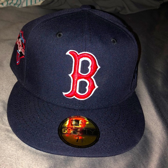 NewEra Boston❄️Icy Brim❄️World Series Fitted 7 1/2
